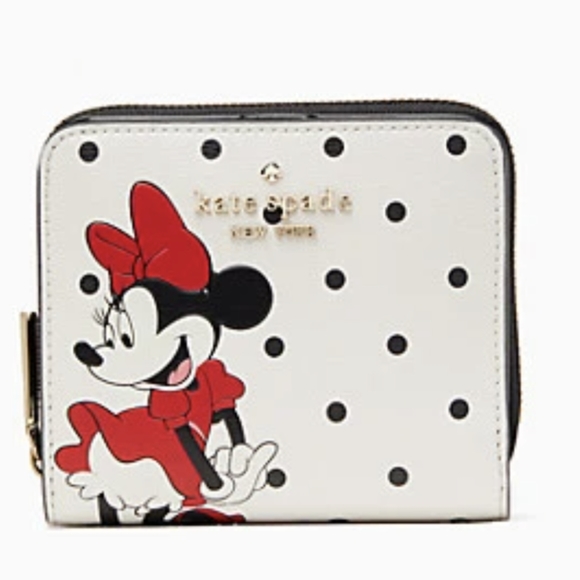Disney x kate spade new york other minnie mouse zip around wallet - Picture 1 of 3